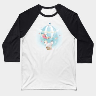 cute animal air balloon Baseball T-Shirt